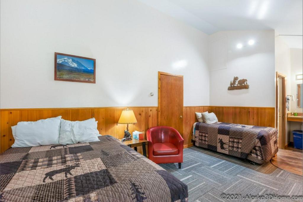 Backwoods Lodge Cantwell ภายนอก รูปภาพ